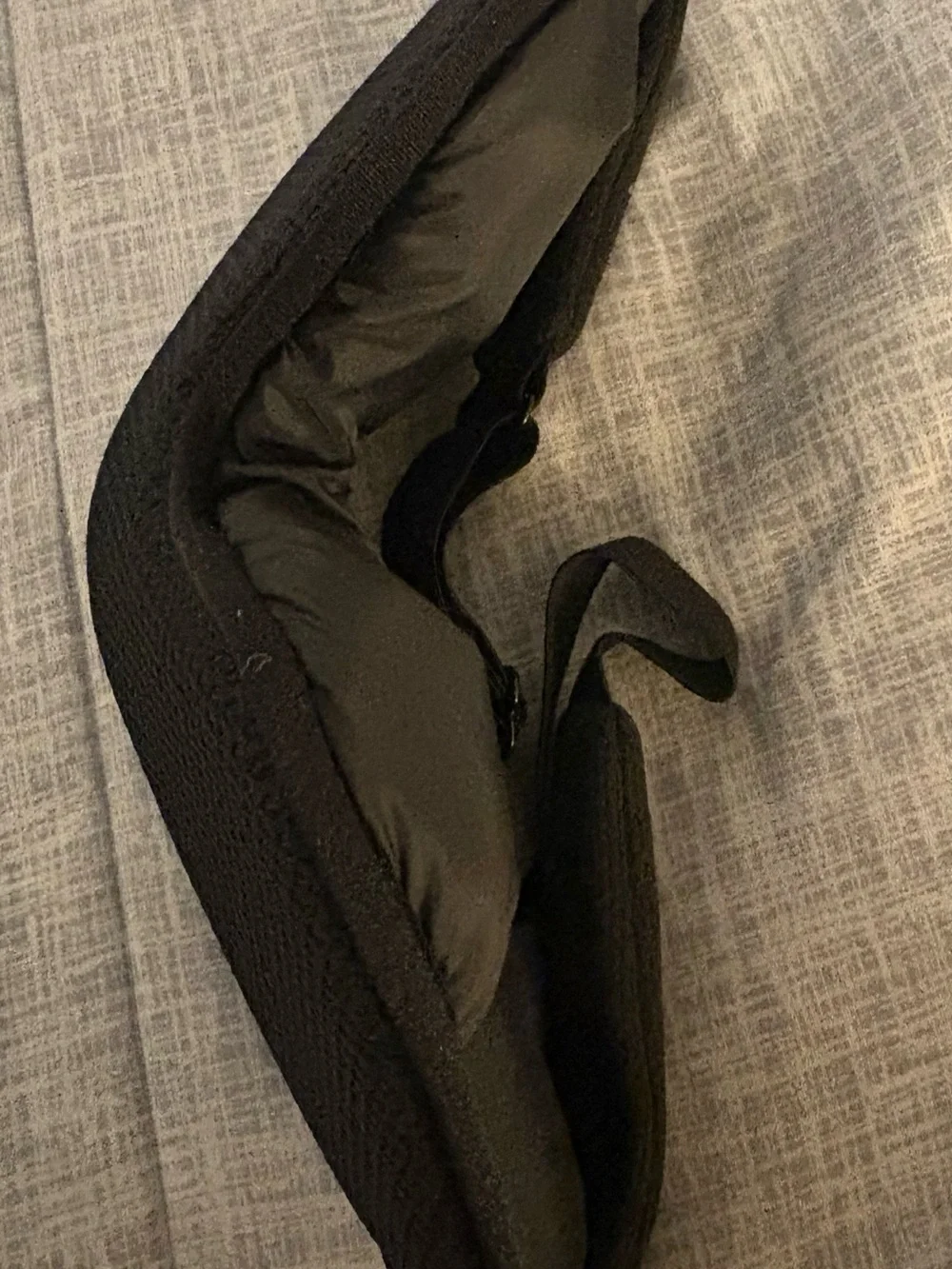 Black Breathable Mesh Sleep Mask - Unbranded Comfort Eye Mask